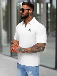 Pánska Polokošeľa Bielé OZONEE O/YN2/593