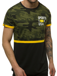 Pánske Tričko zelené OZONEE JS/SS10982