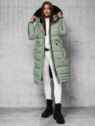 Dámska bunda mentolová OZONEE O/W377