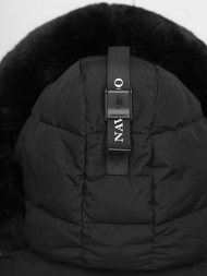 Dámska bunda čierna OZONEE O/W377Z