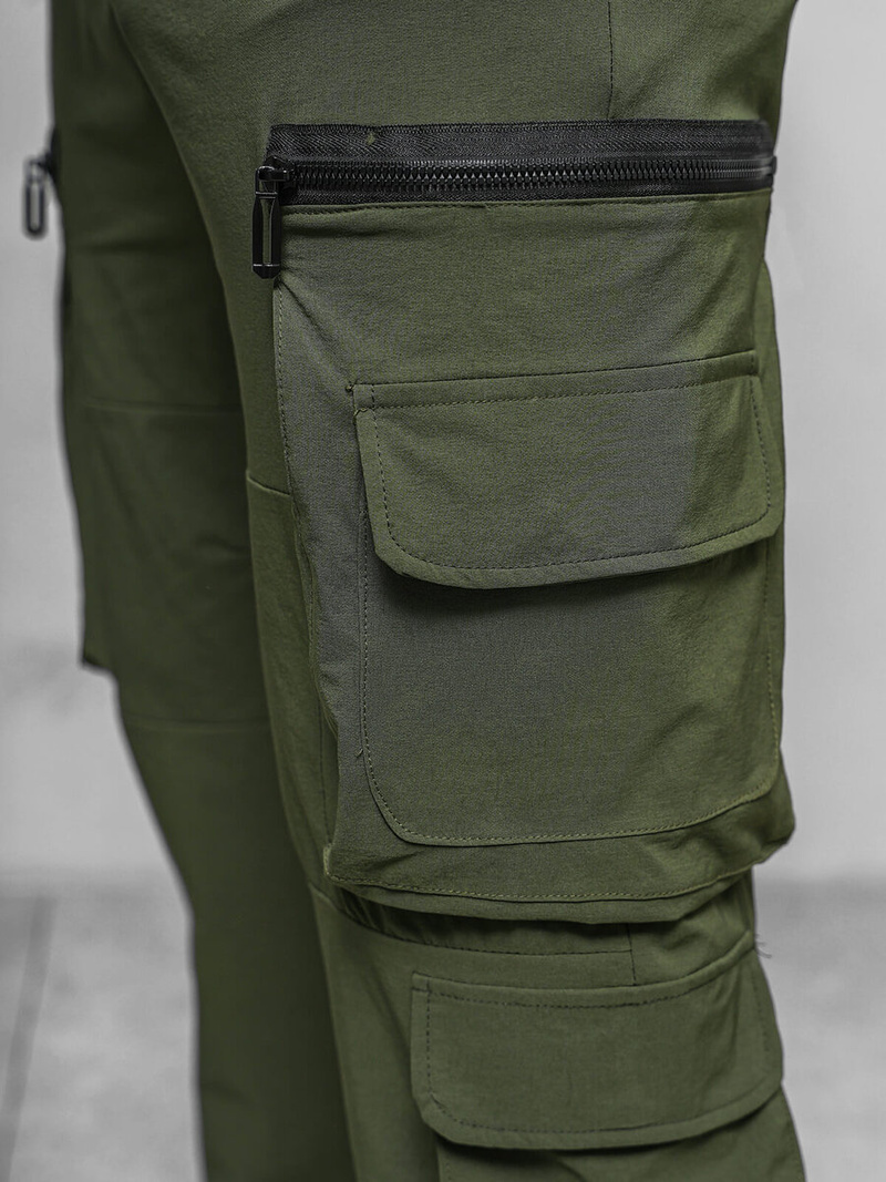 Pánske Nohavice Khaki OZONEE O/PS5526