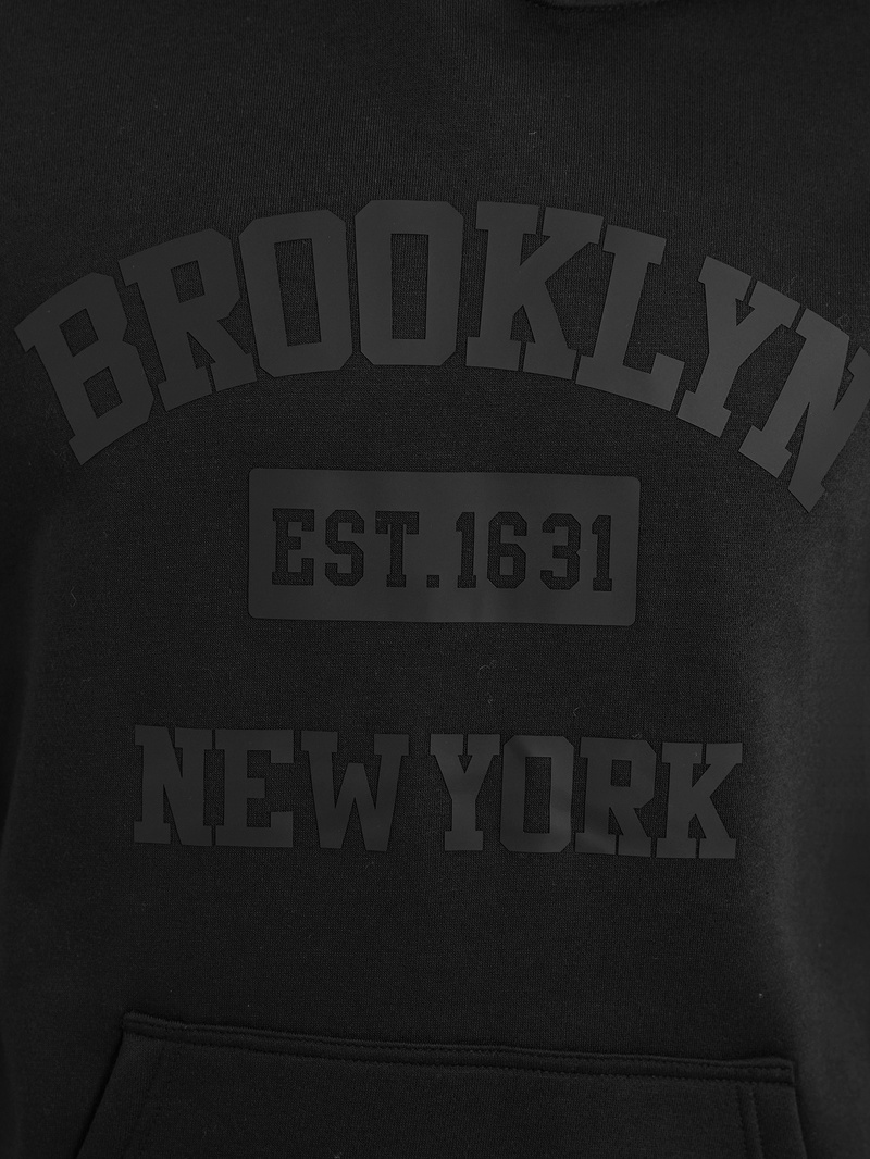 Pánska Mikina Čierna OZONEE JS/8B1969/3