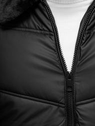 Pánska Bunda Čierna OZONEE JS/31M5005