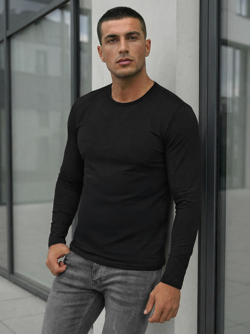 Pánsky Nátielník Čierny OZONEE JS/DB71/1