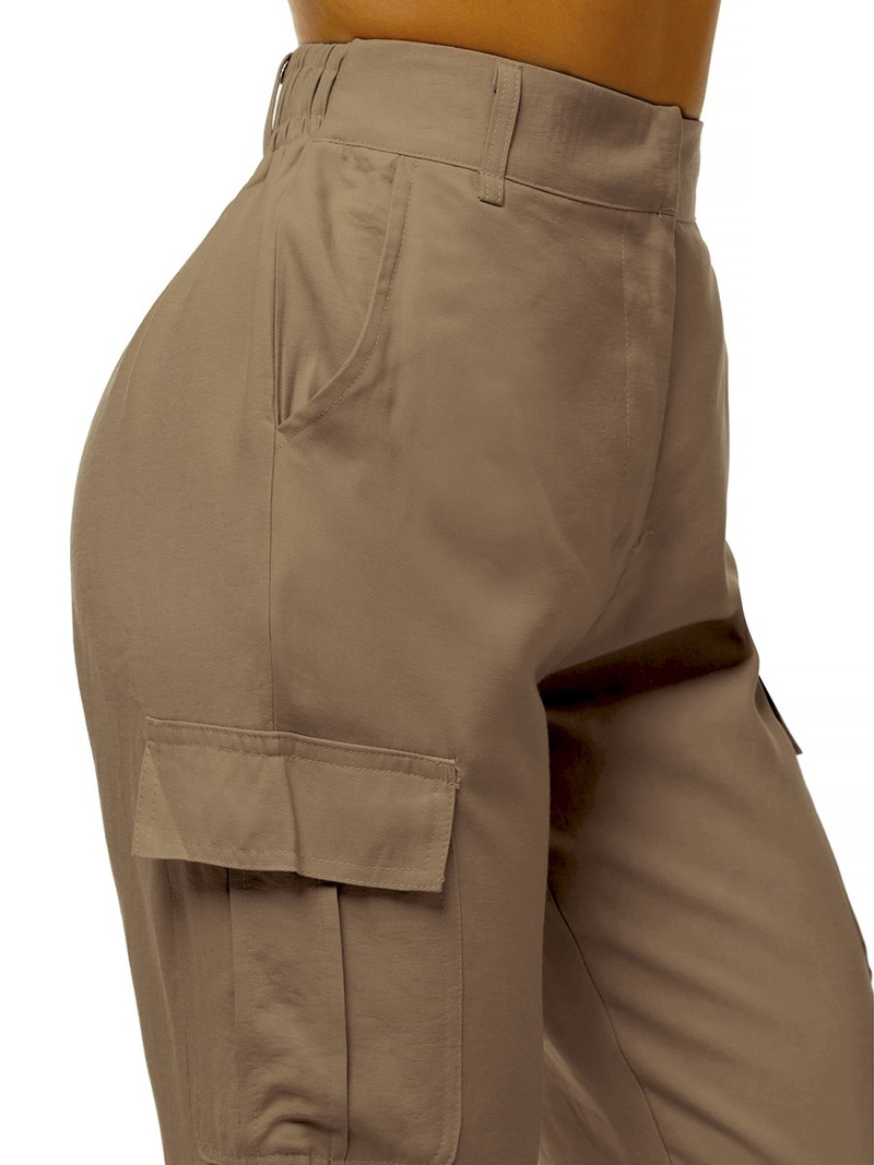 Dámske jogger nohavice Tmavo-Béžové OZONEE O/HM005