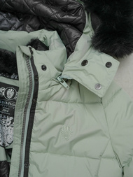 Dámska bunda mentolová OZONEE O/W377Z