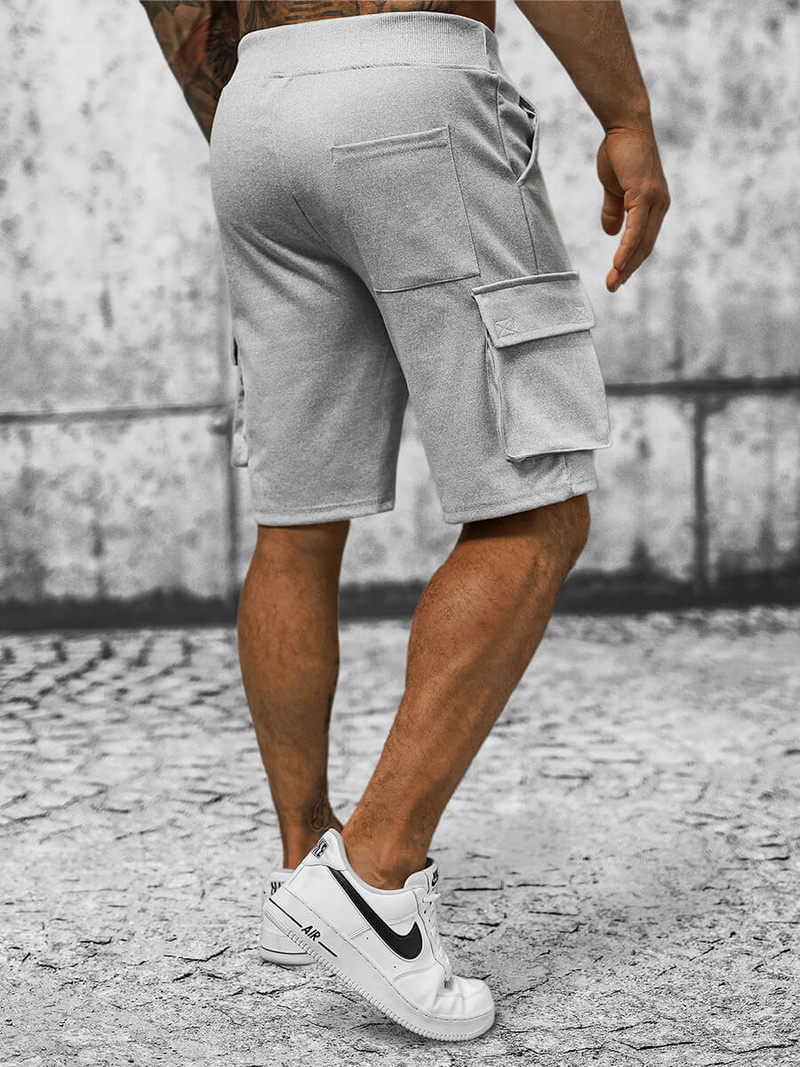 Pánske Kraťasy Sivé OZONEE JS/8K1128/2