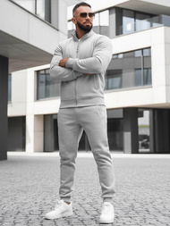 Pánska Tepláková Súprava Šedá OZONEE JS/68C10385/2