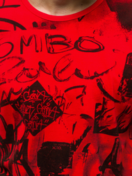 Pánske Tričko Červené OZONEE JS/KS1987Z