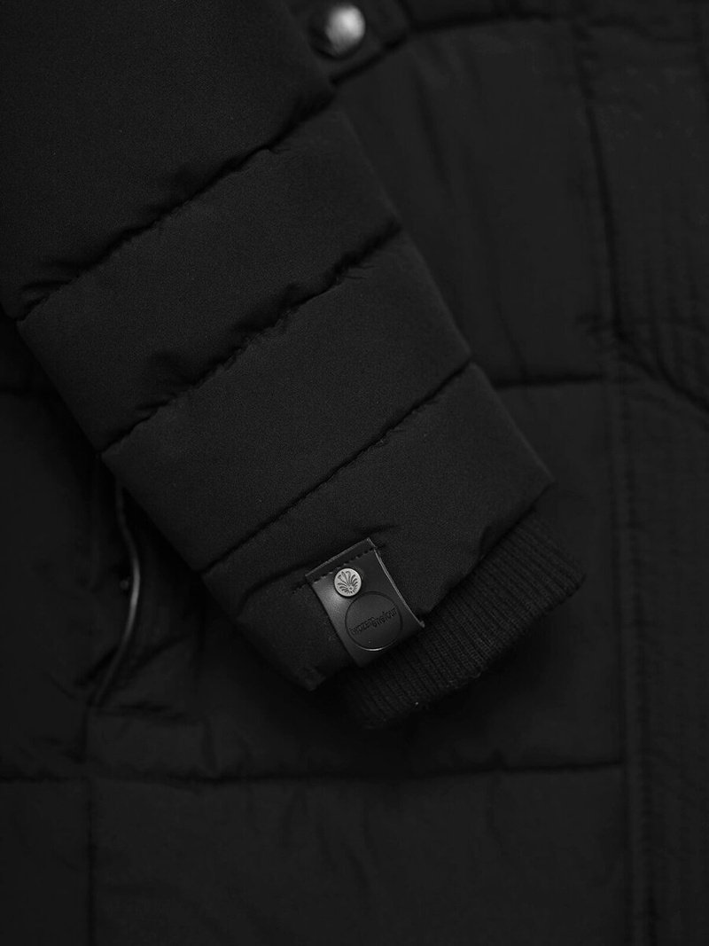 Dámska bunda čierna OZONEE O/W377Z