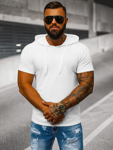 Pánske Tričko Biely OZONEE JS/8T89/1