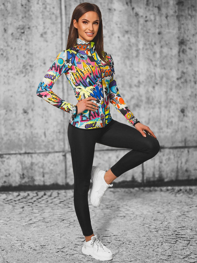 Dámska dvojdielna tepláková súprava farebná OZONEE O/20346Z