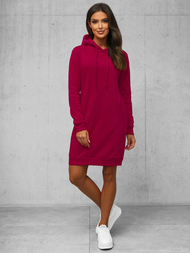 Dámska Mikina Bordová OZONEE JS/YS10005/21Z