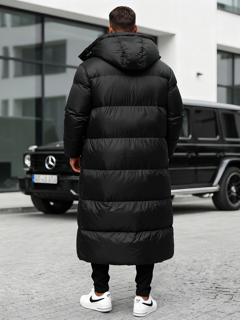 Pánska Bunda Čierna OZONEE O/M3202Z