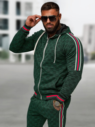 Pánska Tepláková Súprava Zelený OZONEE O/FF5111AB