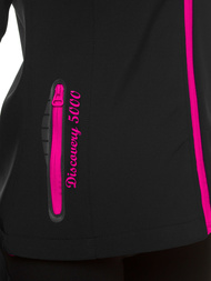 Dámska Bunda Softshell Čierna OZONEE JS/HH027/1