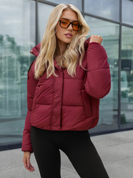 Dámska Bunda Bordová OZONEE JS/16M9188/06Z