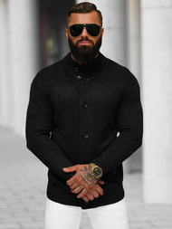 Pánsky Sveter Čierny OZONEE NB/MM6011/4Z