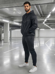 Pánska Tepláková Súprava Námornícka Modrá OZONEE JS/8C1966/25