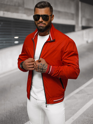 Pánska Bunda Červená OZONEE JS/5M3110/270Z