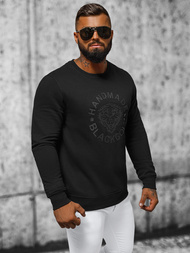 Pánska Mikina Čierna OZONEE NB/MF2008