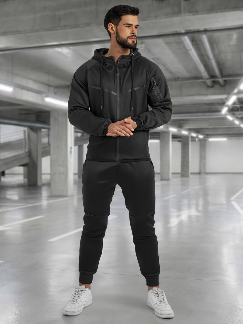 Pánska Tepláková Súprava Čierny OZONEE JS/8C1966/3