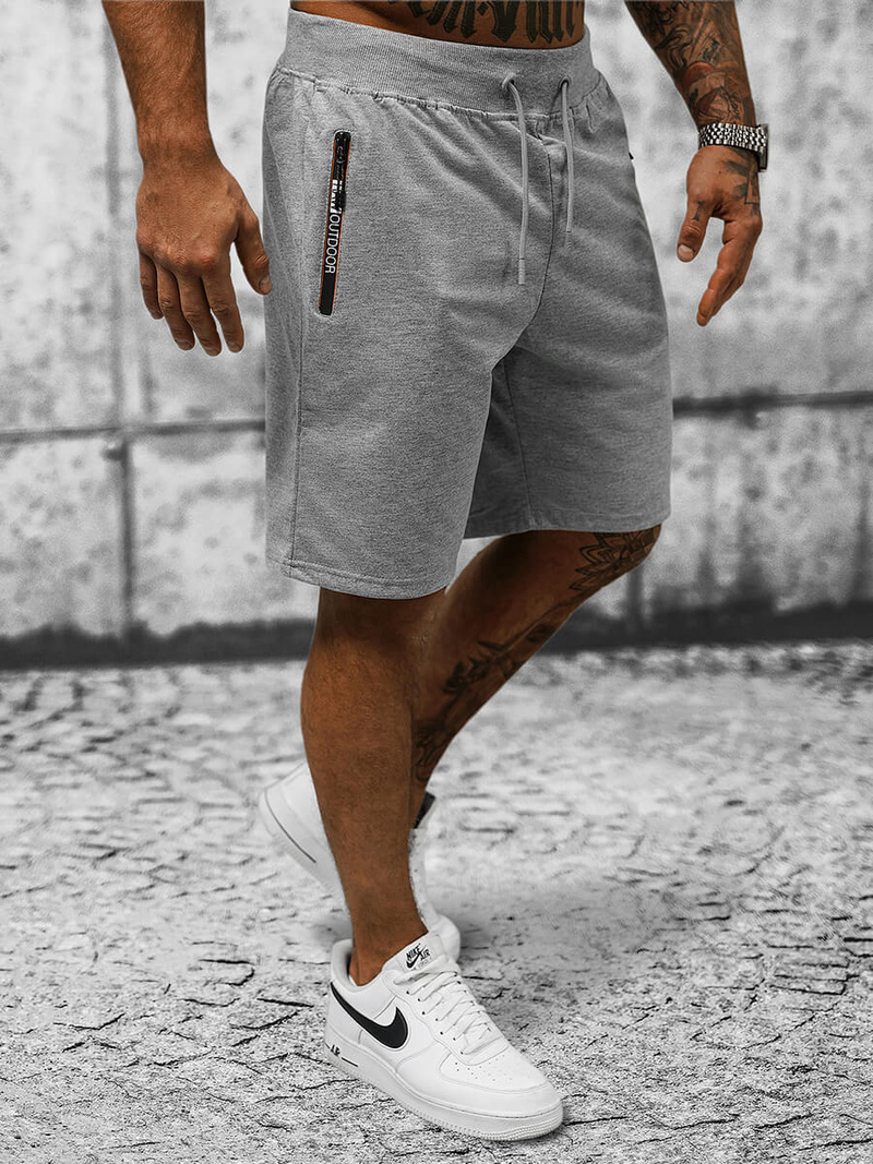 Pánske Kraťasy Sivý OZONEE JS/8K922