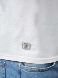 Pánske Tričko Biele OZONEE O/QQ1388