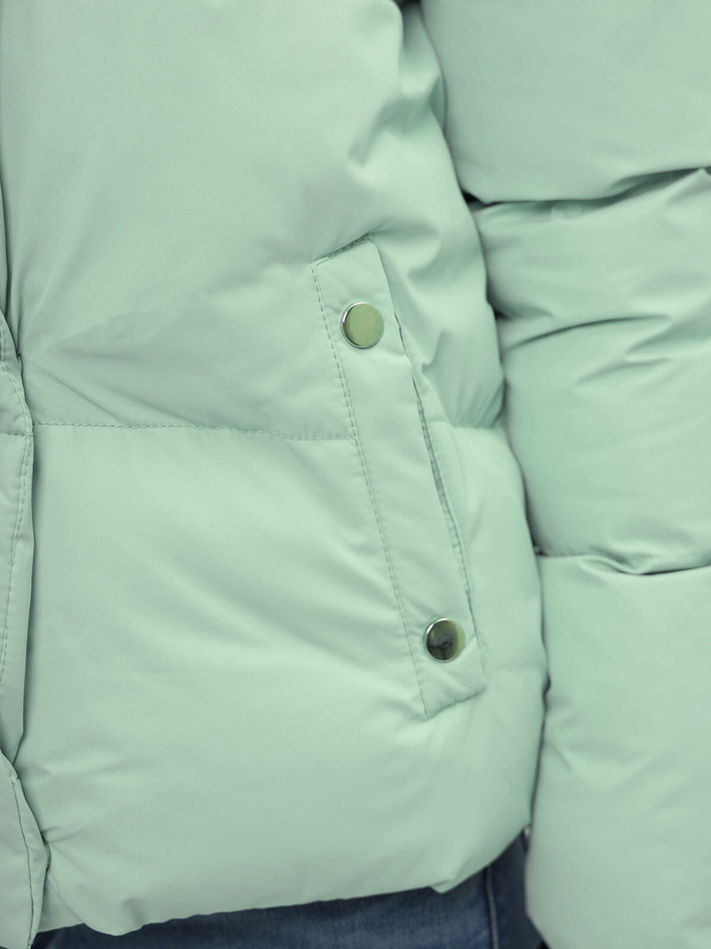 Dámska zimná bunda mentolová OZONEE JS/M23062/236