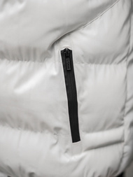 Pánska Bunda Biela OZONEE O/M798