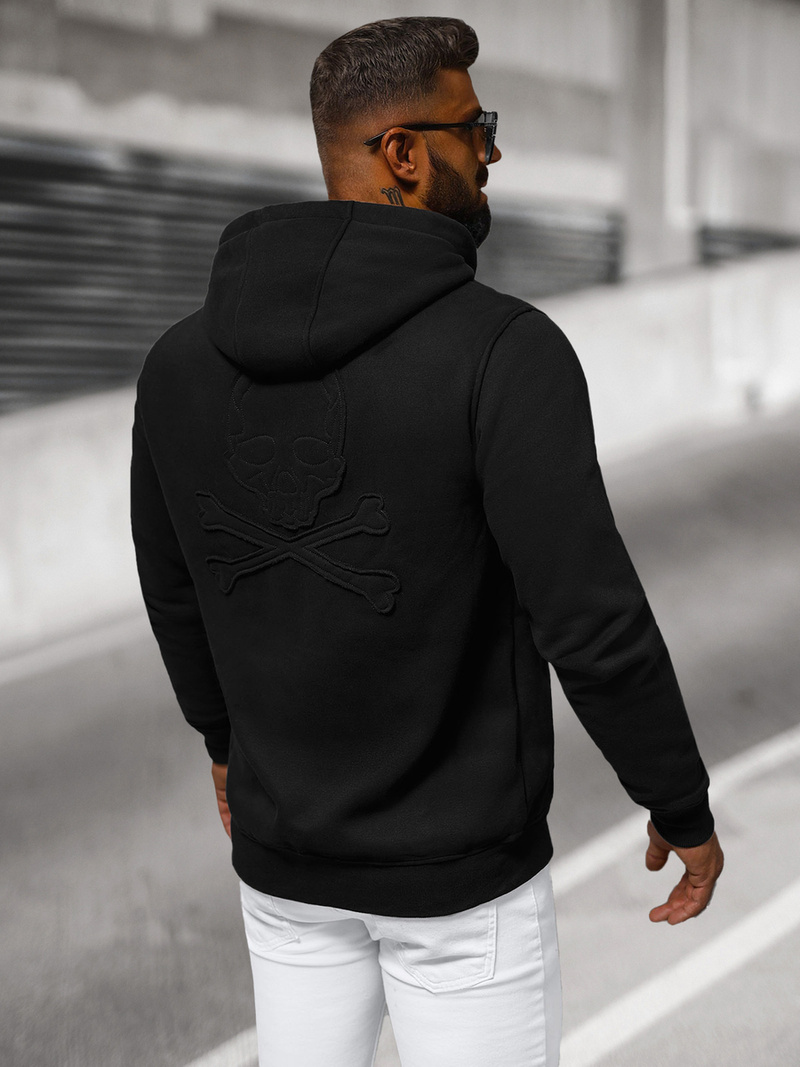 Pánska Mikina Čierna OZONEE NB/MF2003