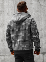 Pánska Bunda Sivá OZONEE O/3A58