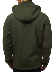 Pánska softshell Bunda zelená OZONEE JS/56008