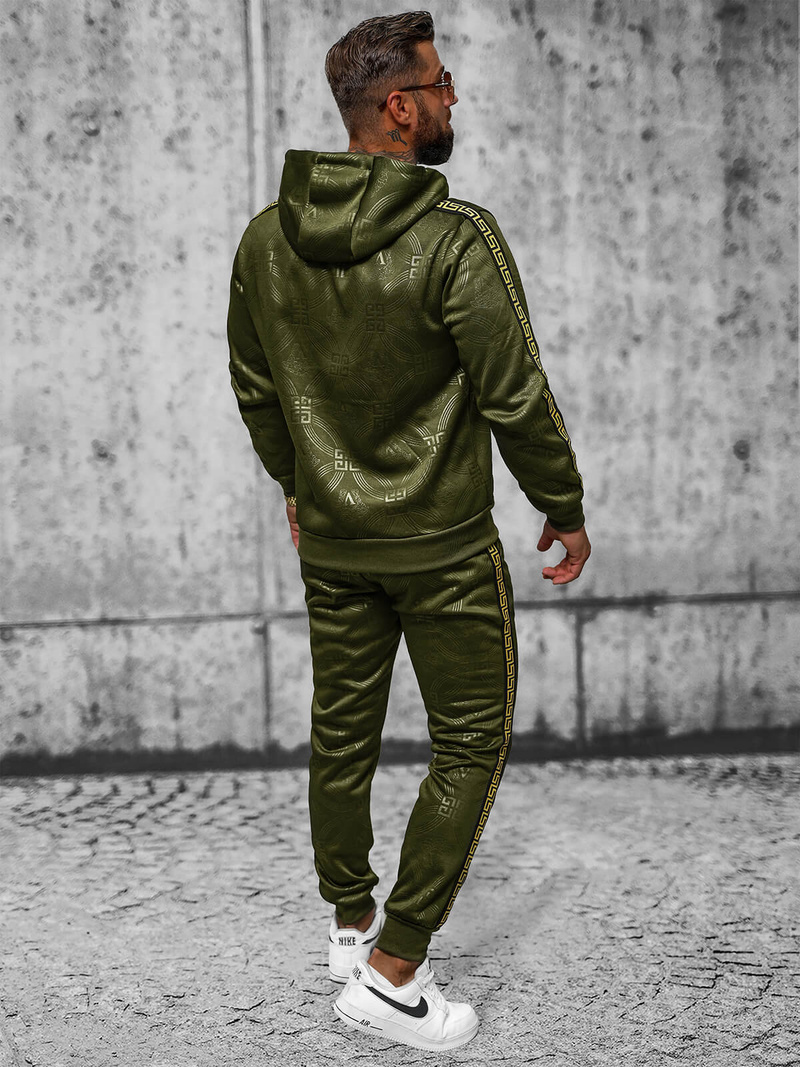 Pánska Tepláková Súprava Zelený OZONEE JS/3C555