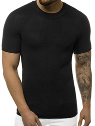 Pánsky sveter Čierny OZONEE L/2474