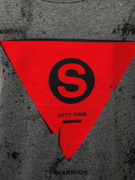 Pánske tielko grafitové OZONEE JS/SS11057