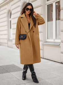 Dámsky kabát camelový OZONEE JS/11Z8161