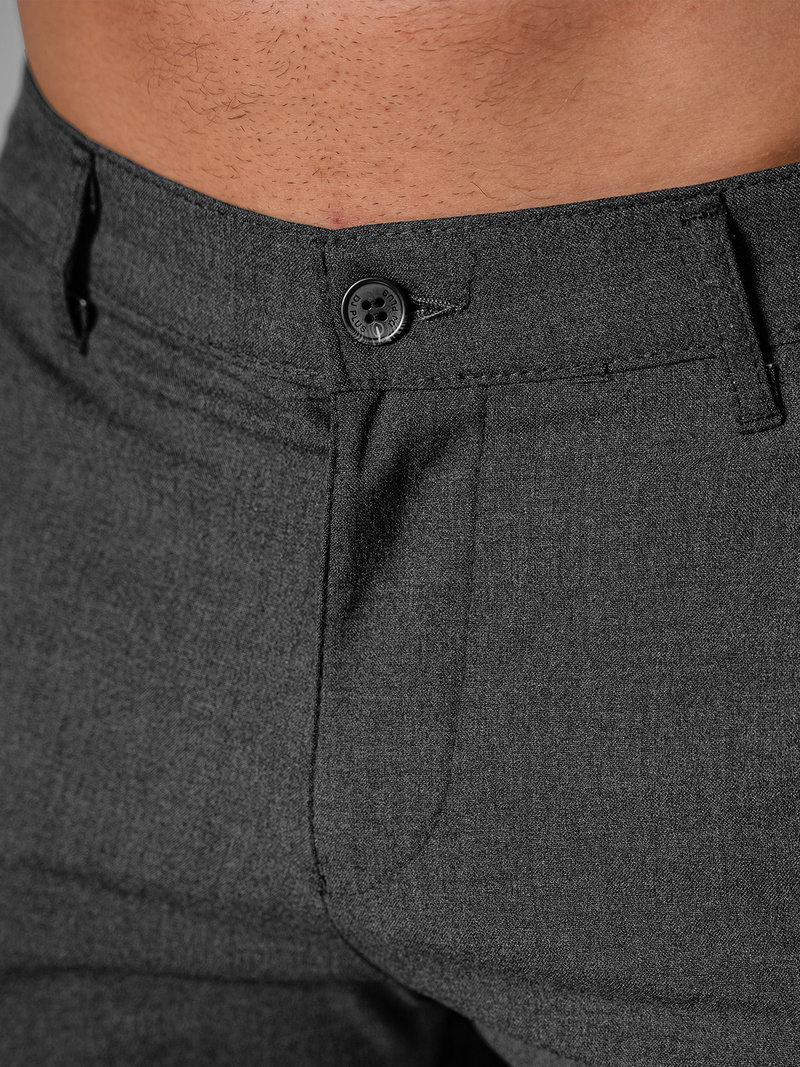 Pánske Chino Kraťasy Grafitové OZONEE DJ/4400Z