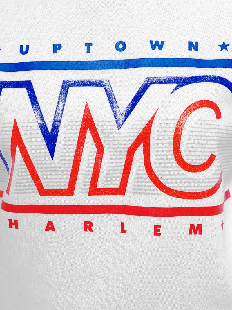 Dámska Mikina Biela OZONEE JS/B26008