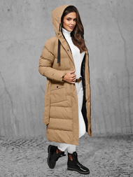 Dámska bunda camelová OZONEE JS/5M3178/84