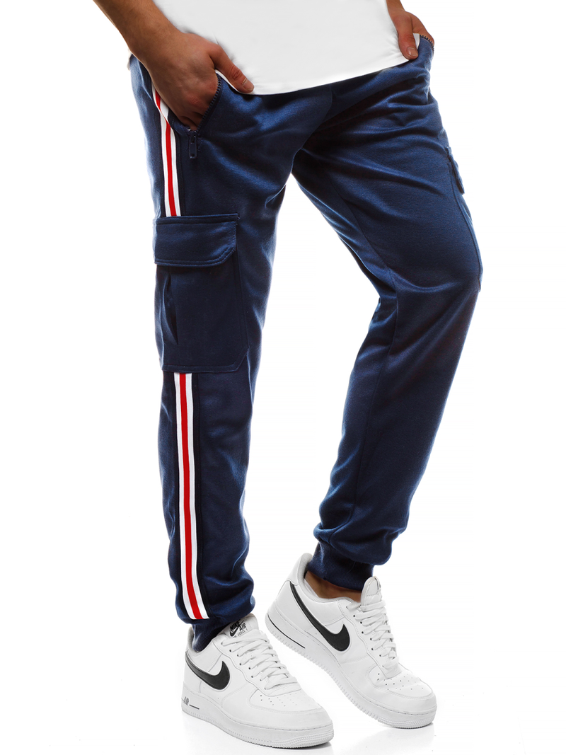 Pánske tepláky Námornícke Modré OZONEE JS/JZ11009