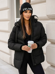 Dámska bunda čierna OZONEE JS/5M3251/392Z