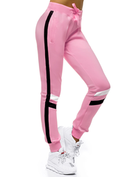 Dámske tepláky Svetlo ružové OZONEE JS/JK88115/20