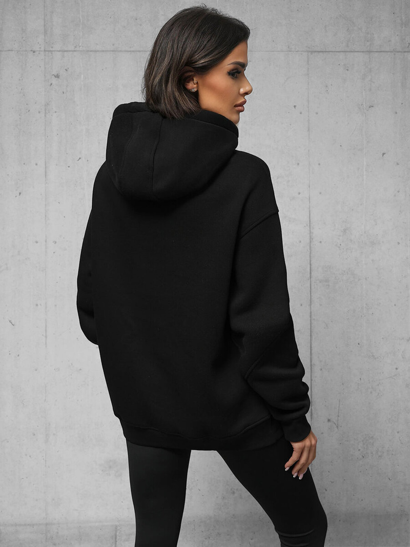 Mikina Čierna OZONEE O/SWE23019Z