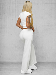 Dámske Tepláky Biele OZONEE JS/92K503/1