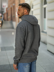 Pánska Mikina Grafitová OZONEE JS/8B1773/5