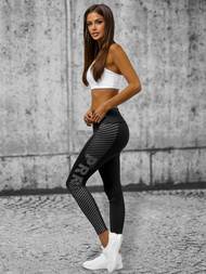 Dámske Legíny Čierne OZONEE O/YY9283