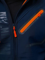 Pánska Softshell Bunda Námornícka Modrá OZONEE JS/HH023/4Z