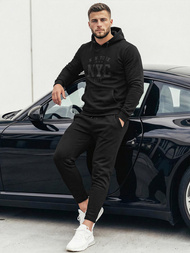 Pánska Mikina Čierna OZONEE JS/8B1971/3