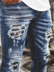 Pánske Rifle Modré OZONEE O/E7802